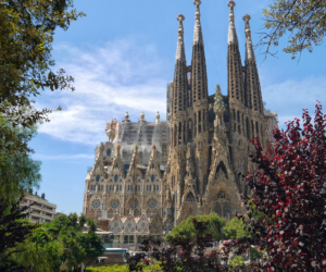 The famous catholic church, La Sagrada Family