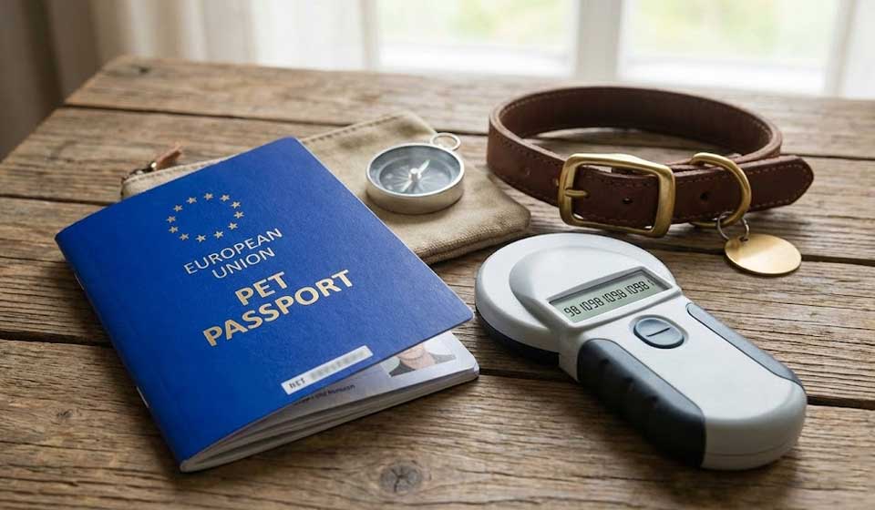 Animal Travel Documents: European Passport.