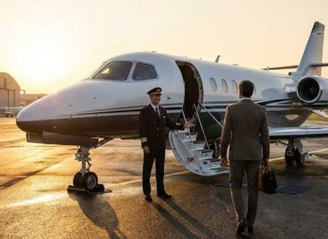 Location jet privé Paris Le Bourget tarmac.