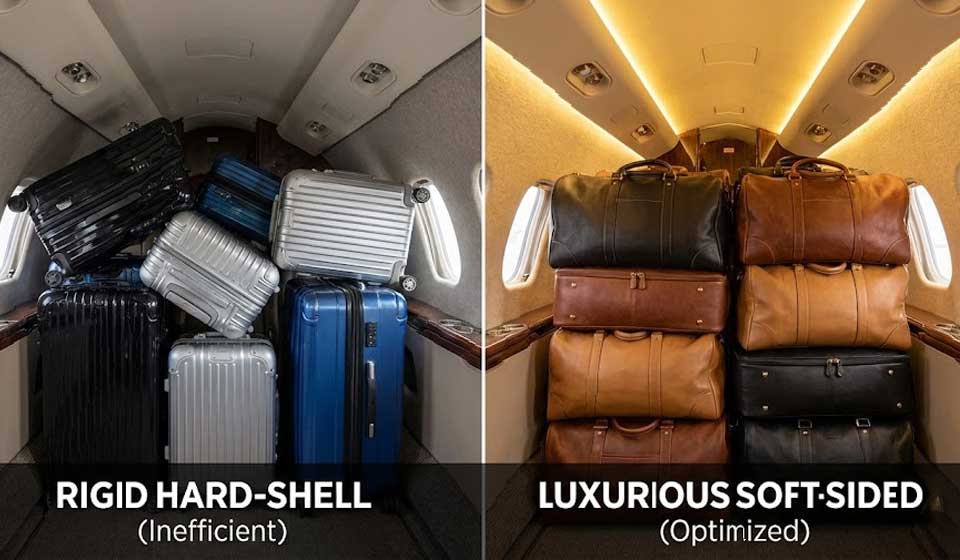 Private Jet Luggage Capacity Guide: How Much Can You Bring?