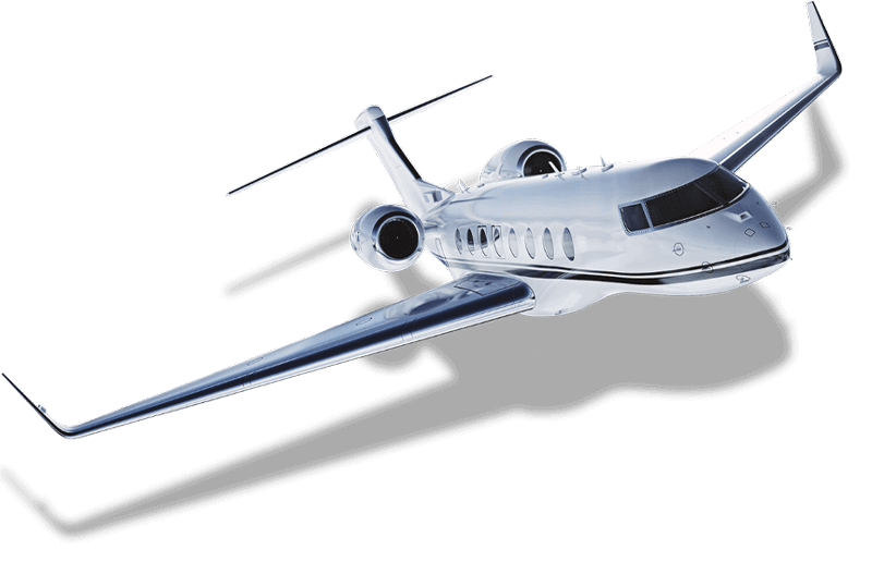 A luxury heavy jet on the tarmac, available for affordable private jet charter.