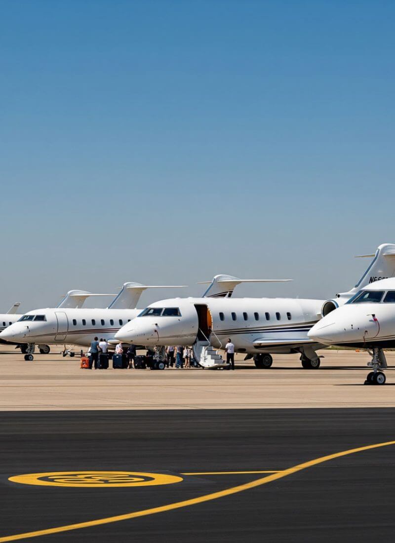 The operations center of our experienced private jet charter company, where we ensure flight safety and logistics.
